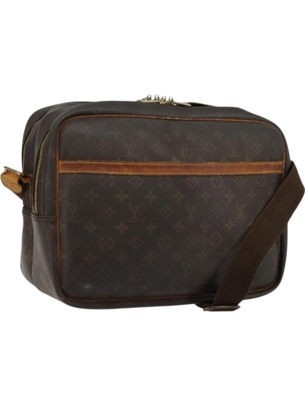 LOUIS VUITTON Monogram Reporter GM Shoulder Bag M45252